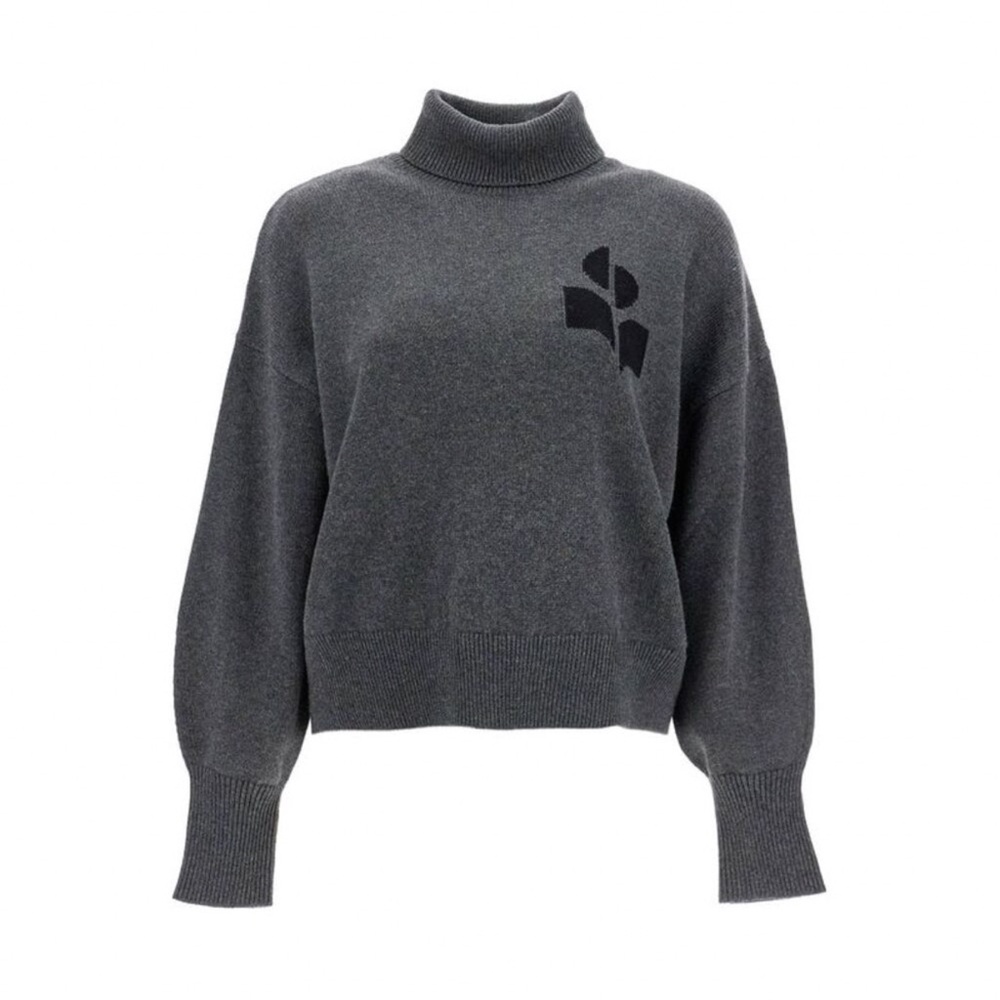 Isabel Marant Etoile "Boxy Nash Cotton And Wool Pullover Women 38
